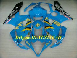 Hi-Quality Injection mold Fairing kit for SUZUKI GSXR1000 K5 05 06 GSXR 1000 2005 2006 ABS Plaastic blue Fairings set+Gifts SE19