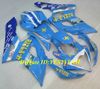 Kit carenatura per stampaggio ad iniezione più votato per SUZUKI GSXR1000 K5 05 06 GSXR 1000 2005 2006 Set carenature ABS blu freddo + Regali SE29