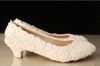 送料無料低いヒールブライダルの結婚式の靴の花嫁介添人の靴の女性の結婚式のプロムダンスシューズイブニングパーティープロムポンプ女性ドレス靴