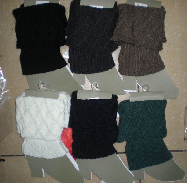 Knited leg warmers Tight LEG CORVER Sexy Socks boot cover 20 pairs/lot #3473-image-177011123