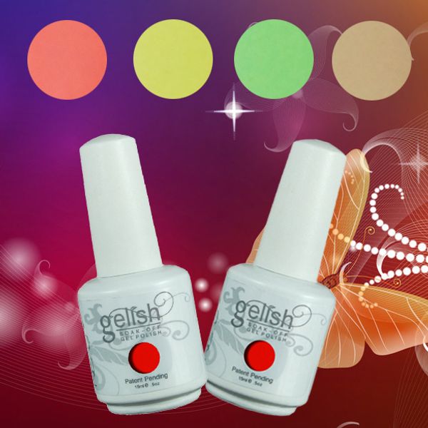 

100% Новый Gelish лак для ногтей Soak Off ногтей 403Colors гель 15мл 12шт/много 15 мл Бесплатная до