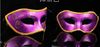 Women Men Mask Mardi Gras Party Masquerade Halloween COSPLAY Dress Ball Performance Unisex Colored Drawing Masks Christmas Wedding Festive