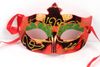 Venezianische farbige Ziehmaske Maskerade Party Hochzeit liefert Frauen sexy Masken Maskerade Halloween COSPLAY Kleid Ball Performance Neueste