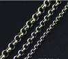 3.5mm/6mm Lot 5 Meters in bulk Jewelry Round ROLO Chain Finding Chain Stainless Steel , DIY Necklace Bracelet