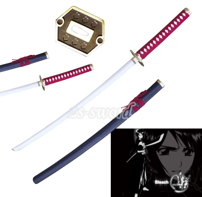Cosplay Anime Bleach Katana Rukia Kuchiki Zanpakuto Sode No