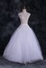 DL09757 Hela billiga en linje tyll brud petticoats bröllop underskirt crinolines brudtillbehör med full foder9835152