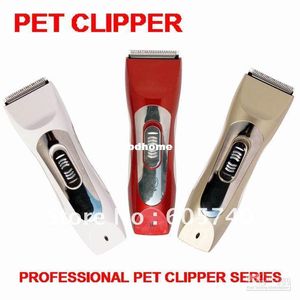 Partihandel - elektrisk uppladdningsbar trådlös husdjur hund katt rakare rakhyvlar hår grooming clipper