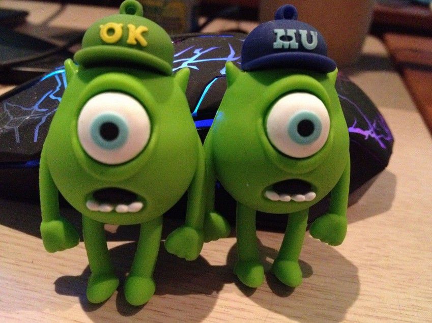 New One Eye Green Monster Monsters University Model Real 2GB 4GB 8GB