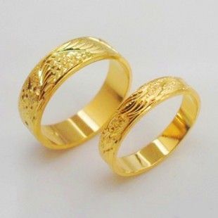 Gold plated Dragon Rings  Couple  Rings  Couple  Rings  