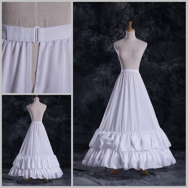 DL09760 Mode gros chaud ventes à bas prix Une ligne de mariée Jupons de mariage Jupon crinolines accessoire nuptiale avec doublure