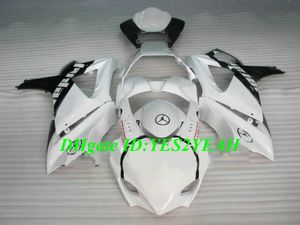 Custom Motorcycle Fouring Kit dla Suzuki GSXR1000 K7 07 08 GSXR 1000 2007 2008 ABS White Black Fairings Set + Gifts SX05