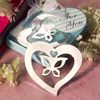 Wedding Party Gifts Stainless steel Bookmark Butterfly etc. With tassel Ribbon and"For You"Tag Party Gifts Novelty Wedding Favors holders