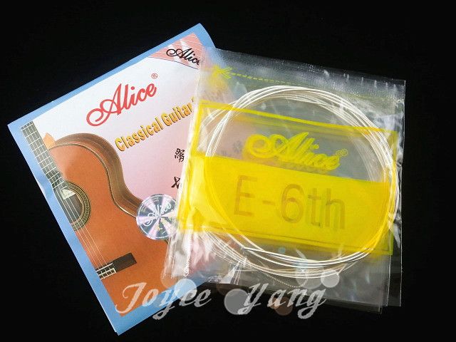 3 세트의 Alice A103H Clear Nylon Strings 클래식 기타 문자열 Wholes 4530407