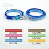 Wholesale - Free shipping (6 Colors) 12pcs/lot Classic Pet Dog Checkers Print Collar Leash Set 1.0cm