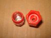 Red Chicken Nipple Drinker With Steel Ball Screw Heavy Duty Waterer Drinker Waterbowl for Poultry Rabbit Duck... 500pcs