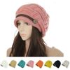 Winter New Fashion Women's Hats Solid Color Black Lady's Caps Sale Acrylic Warm Woman's Headwear Autumn Hat For Female