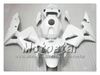 ホンダCBR600RR 2005 2006 CBR 600RR CBR600 F5 05 06ロードレーシングフェアリゾートキットのための100％の注入型フェアリングホワイト