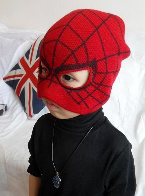 Winter Hat/ Spiderman Mask Hats Caps 