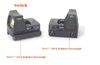 Trijicon RMR Red Dot Sigh Style Red Dot Sight com Switch para caça