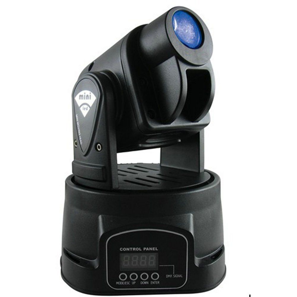 Mini LED Moving Head Light Spot RGB Stage Lighting Party Dj Disco Club 15W RGB Multicolor Change