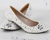 New Handmade Fashion Lady Dress Wedding Bridal Shoes Pearl Low Heel Comfortable Evening Party Prom Shoes Wedding Gown Shoes