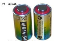 Free ship 8pcs/lot 4LR44 6V alkaline battery