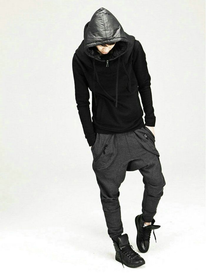 baggy tapered sweatpants