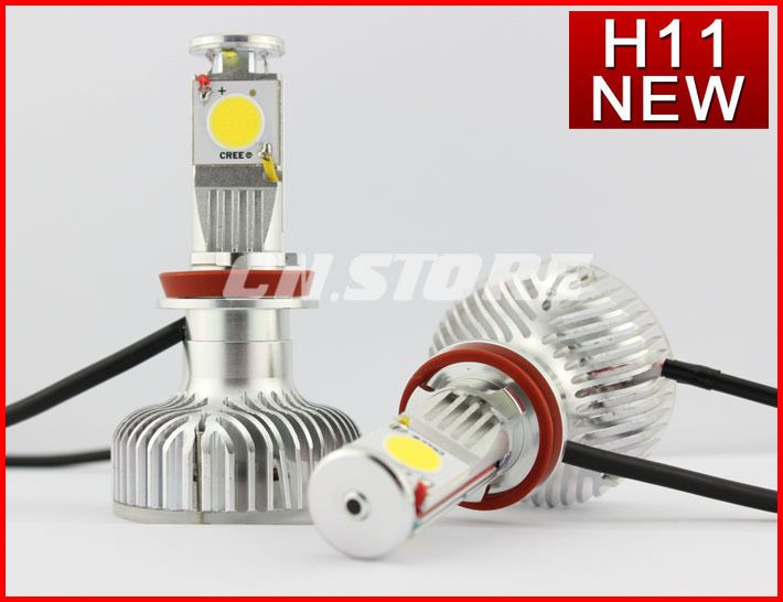 EMS 70W H4 H/L CREE LED Headlight25W 2 COB CXA1512 + 10W CREE LED/Bulb