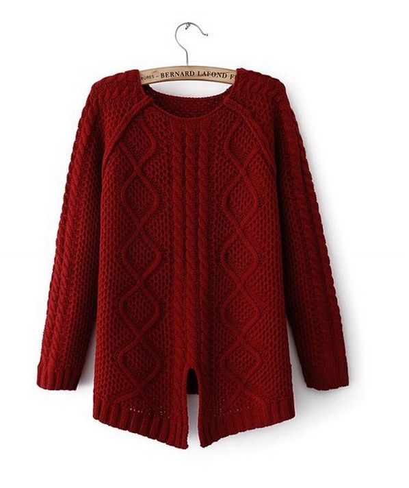 2020 European Style Sweaters 2013 Women Fashion Asymmetric Candy Color
