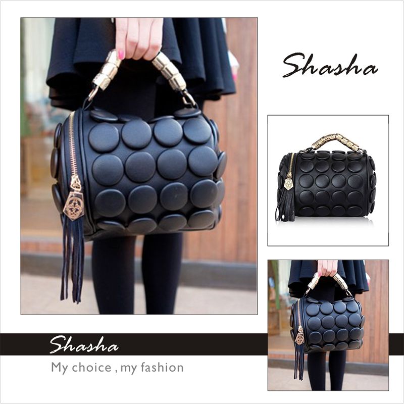 New fashion arrival women leather handbags women handbag