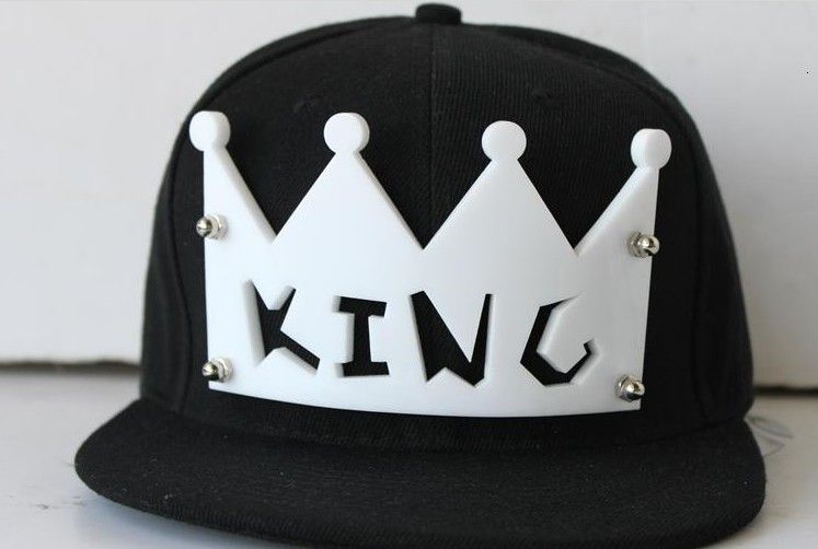 King Crown Cap Men Snapback Baseball Hats Women Adjustable King Hat