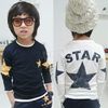 Vollärmlige KinderkleidungBaby-Herbst-Winter-T-Shirts für JungenFivePointed Star Kinderoberteile TX15517035076