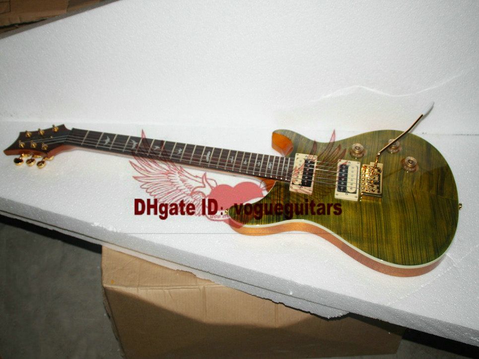 Best Selling Green Model Electric Guitar High Quality Free Shipping
