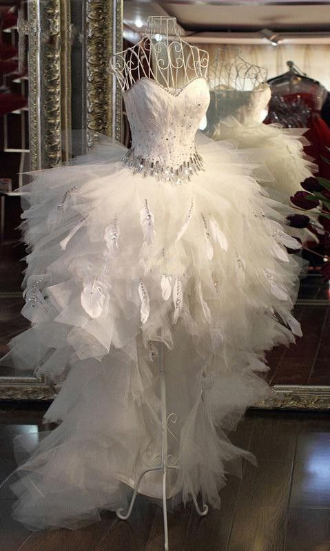

2019 Evening Dresses New Hot Sweetheart Ball Gown Feather Beads lace Organza Prom Dresses free shipping Homecoming Party dresses, Hunter