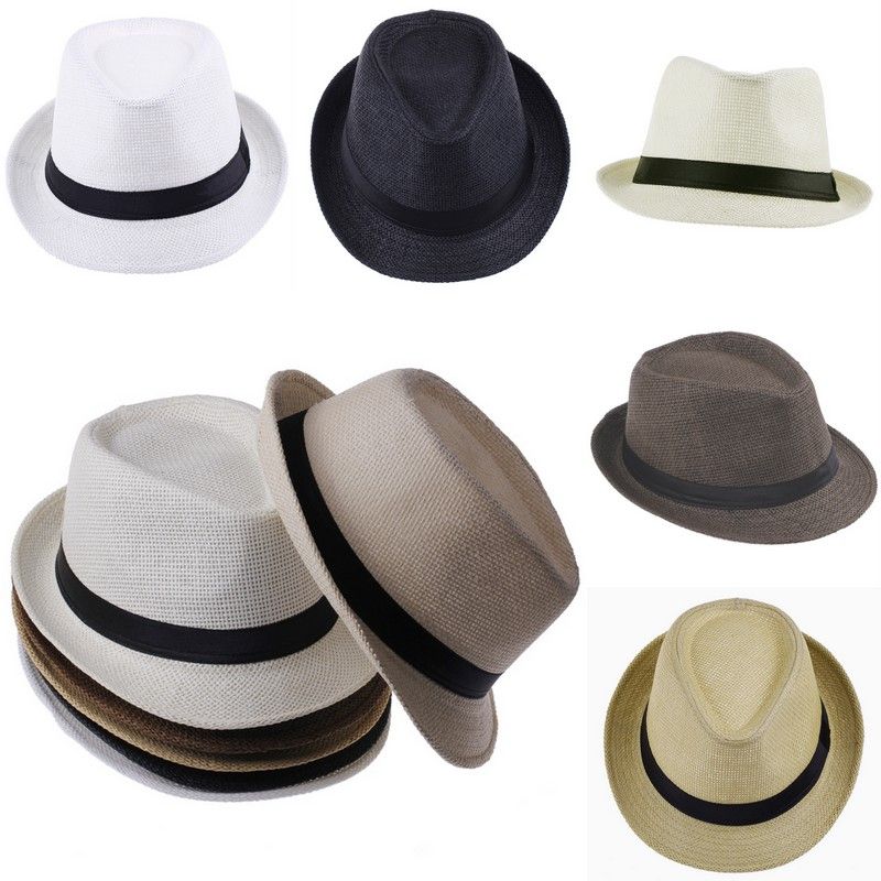 stingy brim straw fedora hat