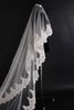 Voiles de mariée en dentelle vintage de haute qualité 3m couche à un niveau blanc robes de mariée d'église élégantes voile 3 mètres accessoires 9321903