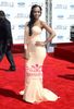 Lola Monroe White Sexy Prom Dresses One Shoulder Court Train Long Sleeves Mermaid Evening Celebrity Gowns Wear For Women