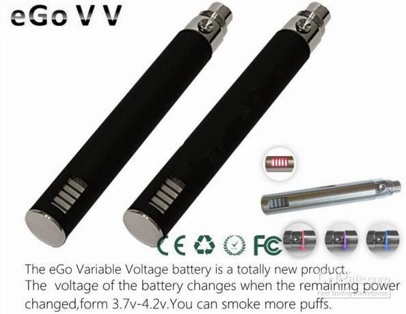 Hot eGo LCD Power Display voltage battery, 650mah 900mah 1100mah e Cigarette 510 series portable vv atomizer batteries for ce4 ce5 vivi nova