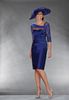 2014 Beach Mother of the Bride Dresses Aline Royal Blue Ruffles Vneck Knee Length Wedding Party Guest Gown Shop Online3188892