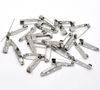 Free Shipping 100pcs Silver Tone Brooch Back Bar Pins Findings 25x5mm Findings Wholesale