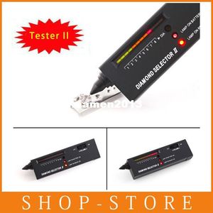 Kostenloser Versand NEUESTE Metallwarnung Gems Diamond Gemstone Selector II Tool LED+Audio