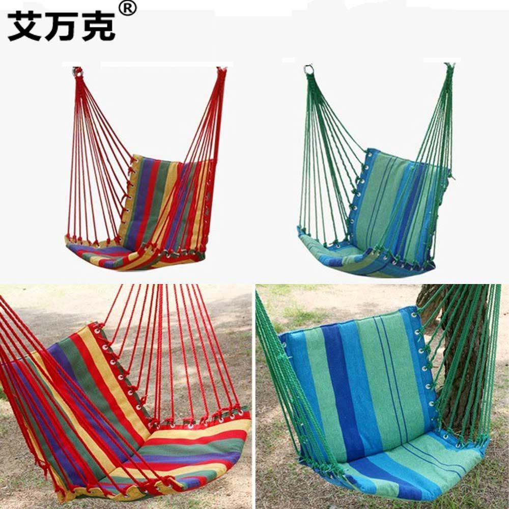 Indoor single hammock chair