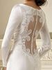 2020 vintage long sleeve plus size a line wedding dresses robes de mariée bridal gowns Lace