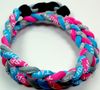 Promotion Baseball Sport Titanium 3 Rope Flätat Rose Blue Grey Ge Halsband RT064