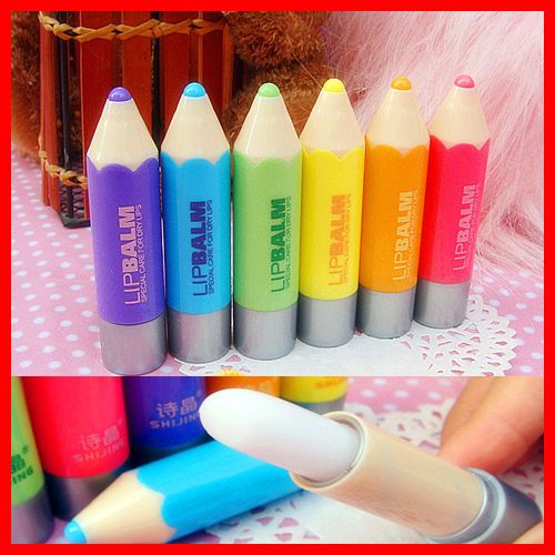 Crayon Moisturizing Lip Balm Super Lovely Colour Pen Gift Present For