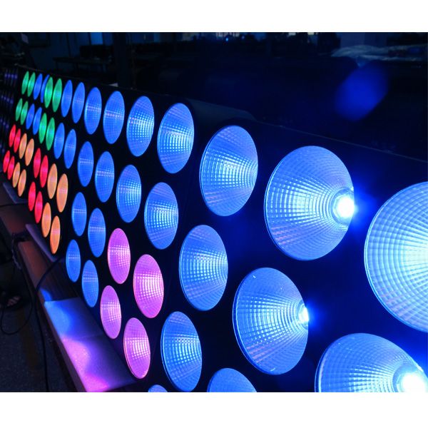 Przypadek drogowy 4 opakowanie LED Blinder Light Matrix Light 16 sztuk 30W RGB 3IN1 COB LED Pro LED LED Oświetlenie etapu