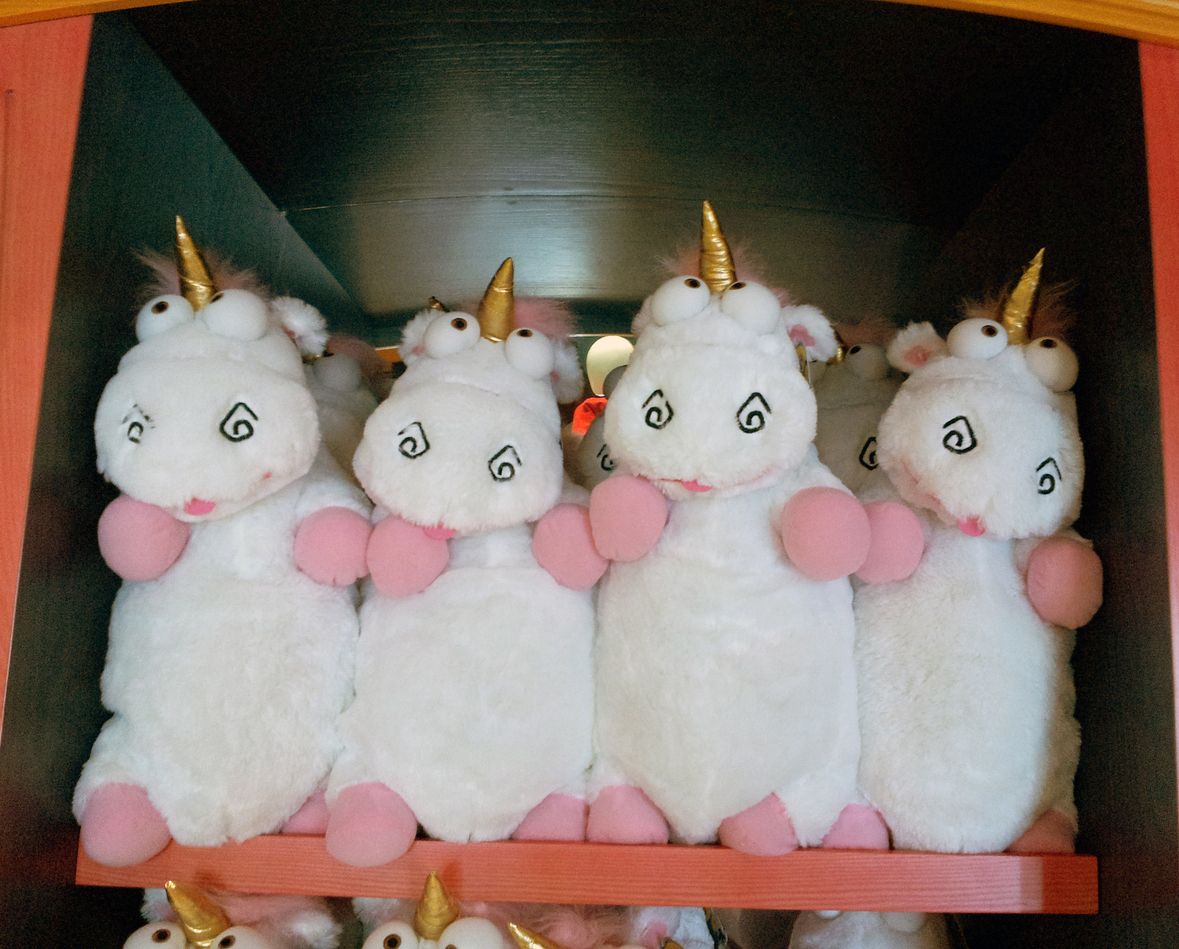 big fluffy unicorn despicable me