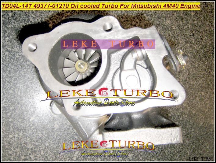 TD04L-14T 49377-01210 Oil-cooled Turbo turbocharger For Mitsubishi 4M40 Engine - (4)