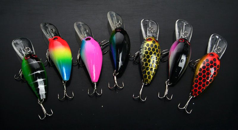 

Wholesale Lot30 Fishing Lure Crankbait Hook 9.7g/7.6cm