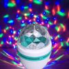 AC 85-265V E27 3W Colorful Rotating RGB 3 LED Light Bulb Lamp Flash Stage Christmas Party Led Lights